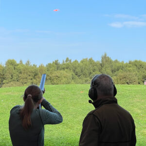 Klar til haglskydeprøven